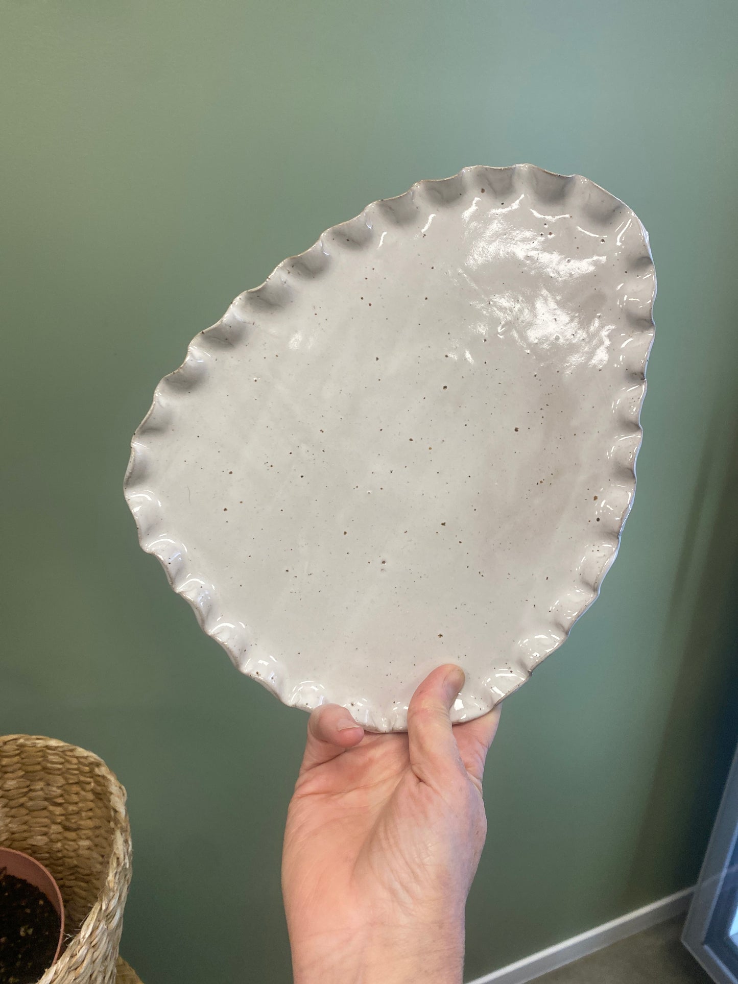 Scalloped Platters