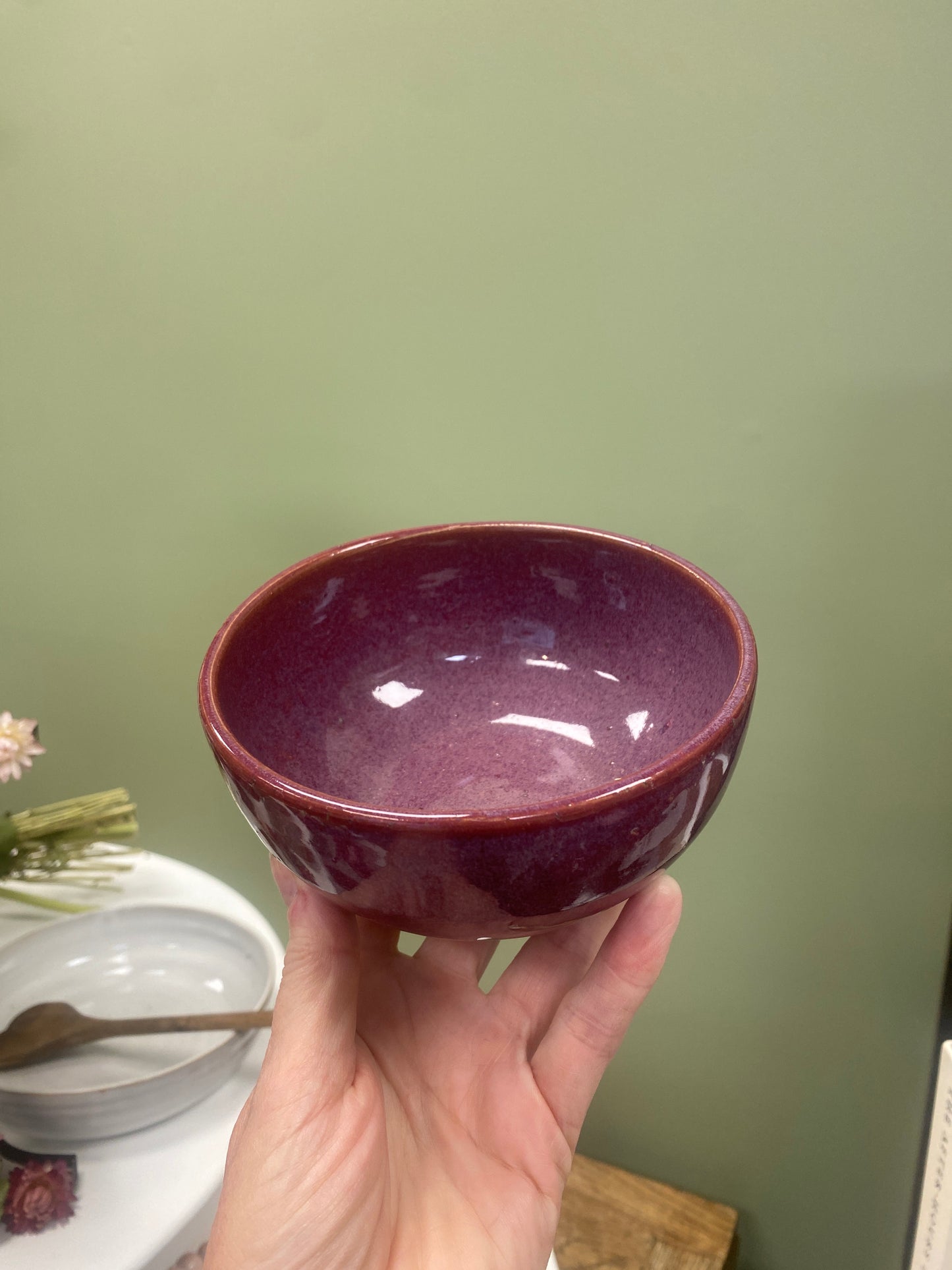 Deep Bowl in Mulberry