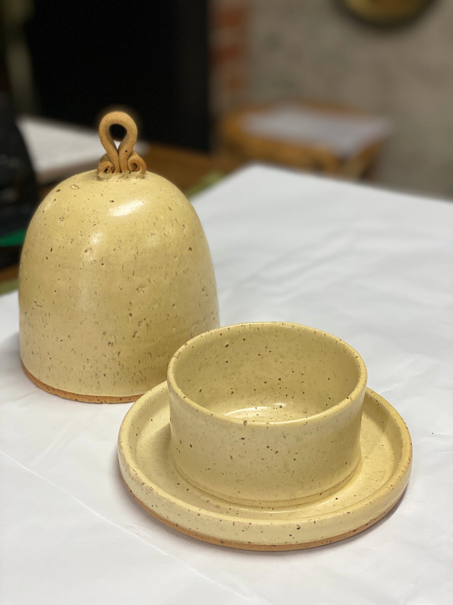 Handmade French Butter Dishes