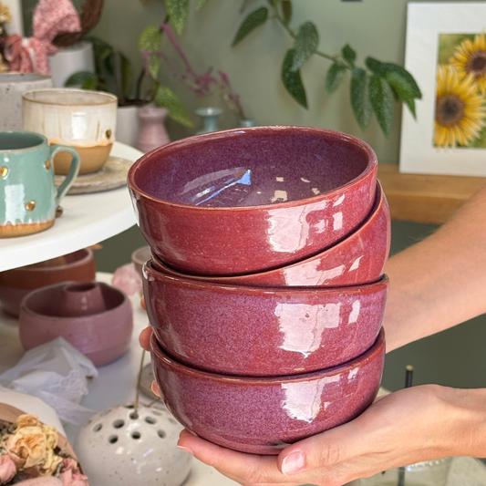 Deep Bowl in Mulberry