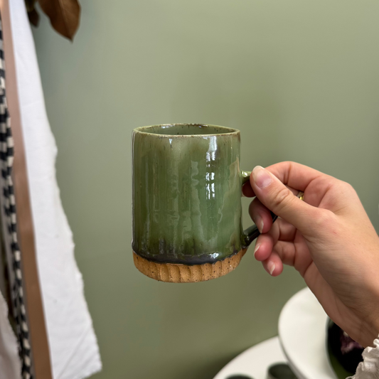 Tall Mug in Seaweed