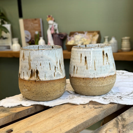 Dimple Tumbler in Birch