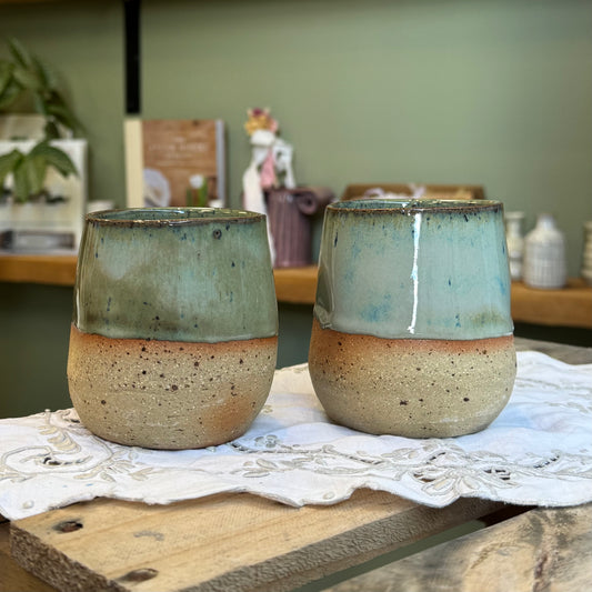 Dimple Tumbler in Seaweed