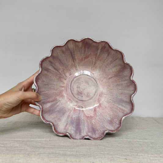 Scalloped Serving Bowl