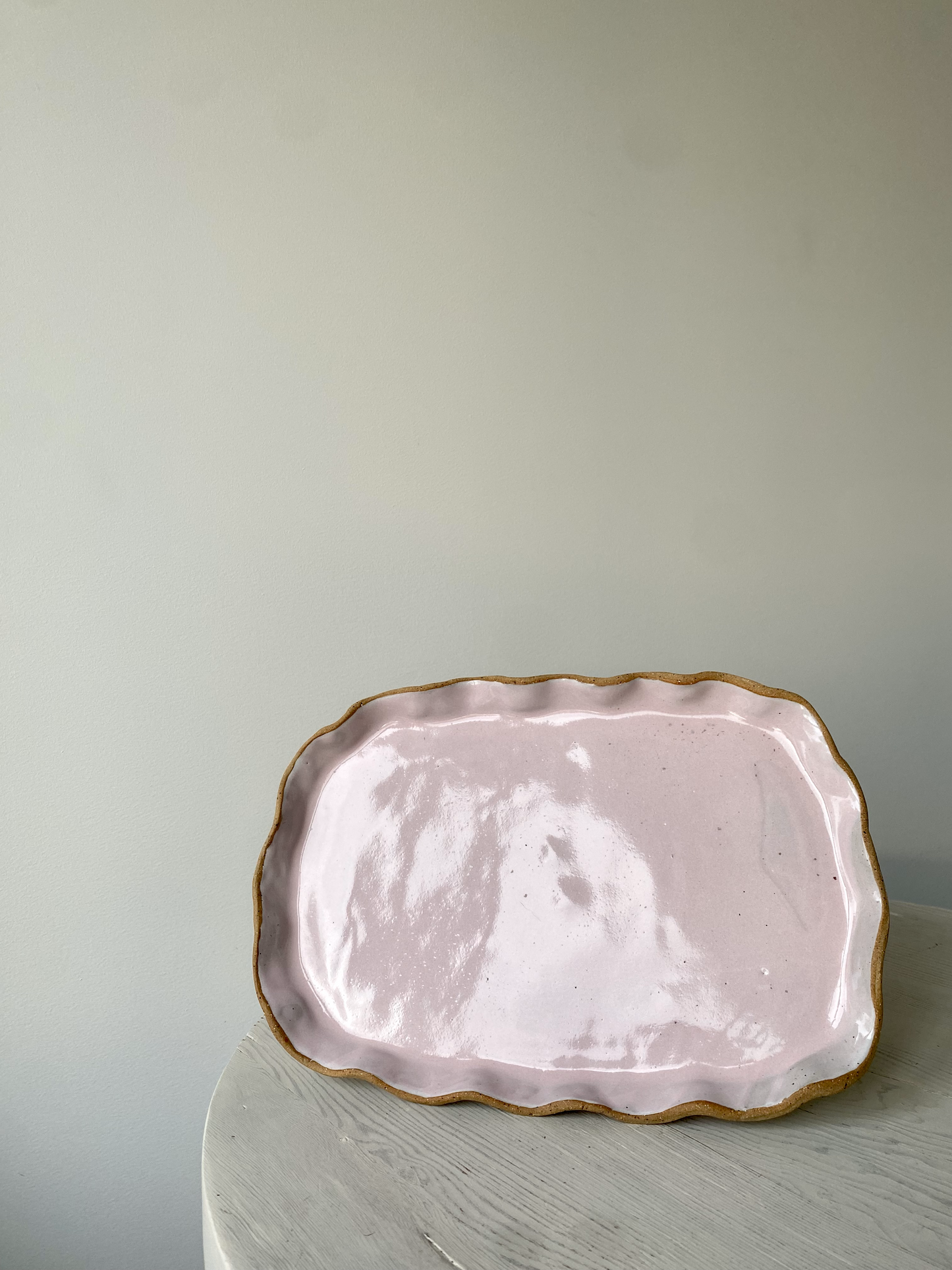 Pink Serving Plate
