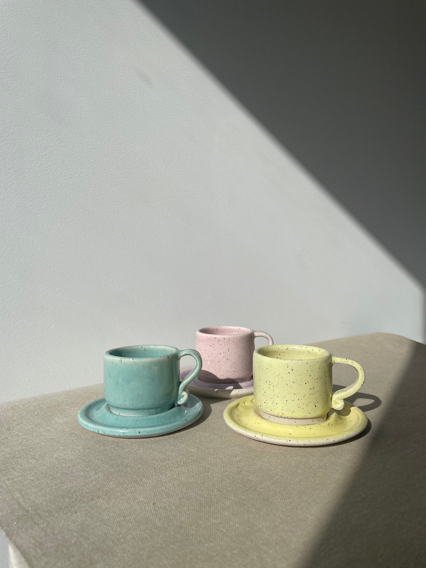 Espresso Cup & Saucer - Colours